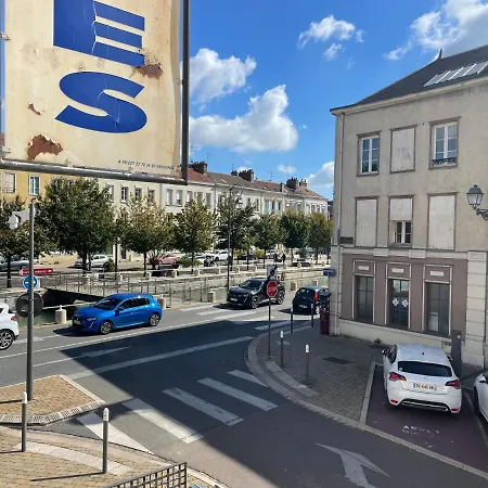 Studio Chaleureux Le Coeur -troyes Centre Apartamento